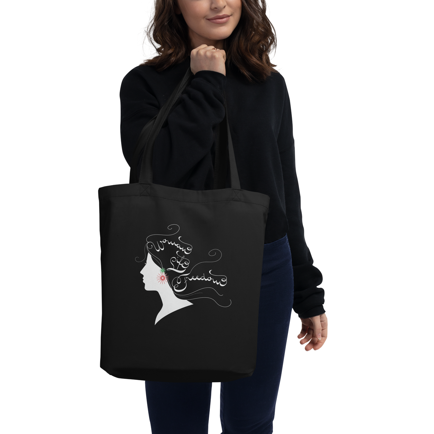 WOMAN LIFE FREEDOM | Tote Bag