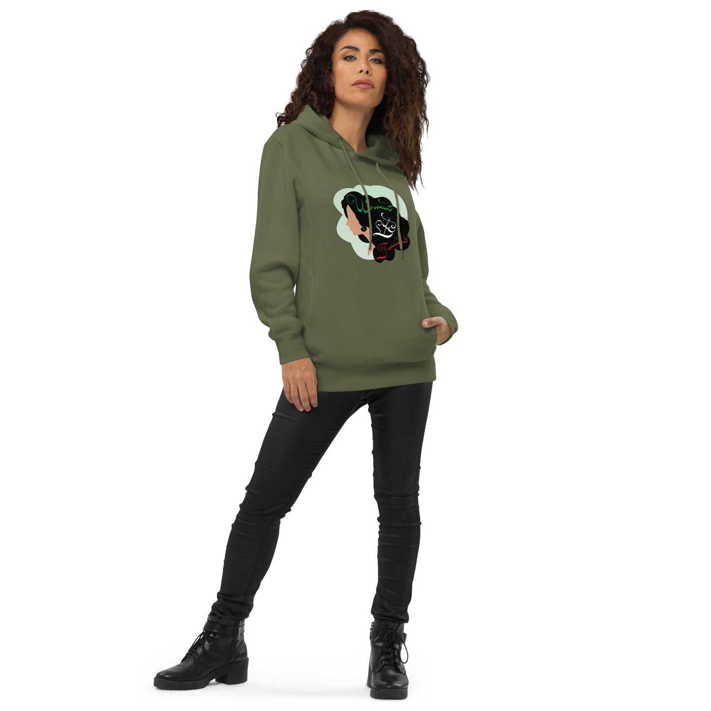 WOMAN LIFE FREEDOM II | Unisex Slim Fit Hoodie