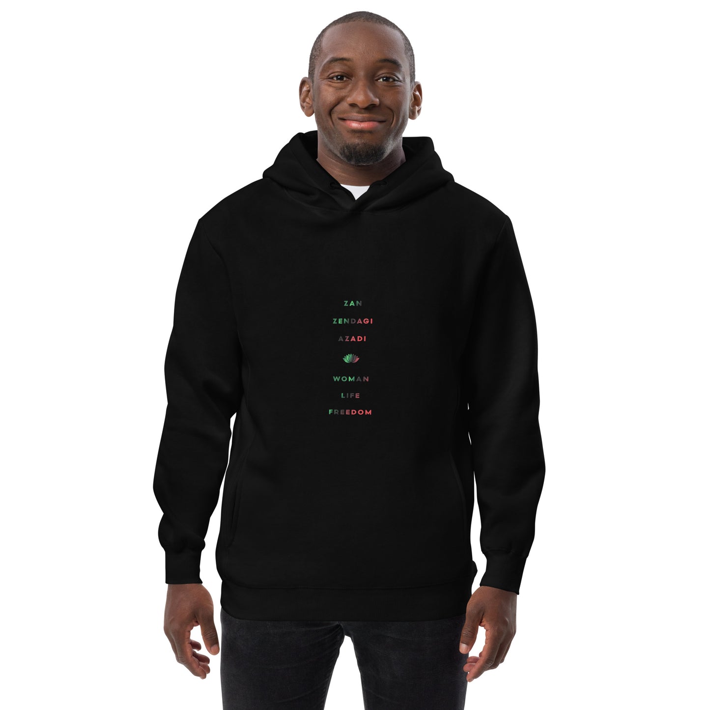 ZAN ZENDAGI AZADI | Unisex Slim Fit Hoodie