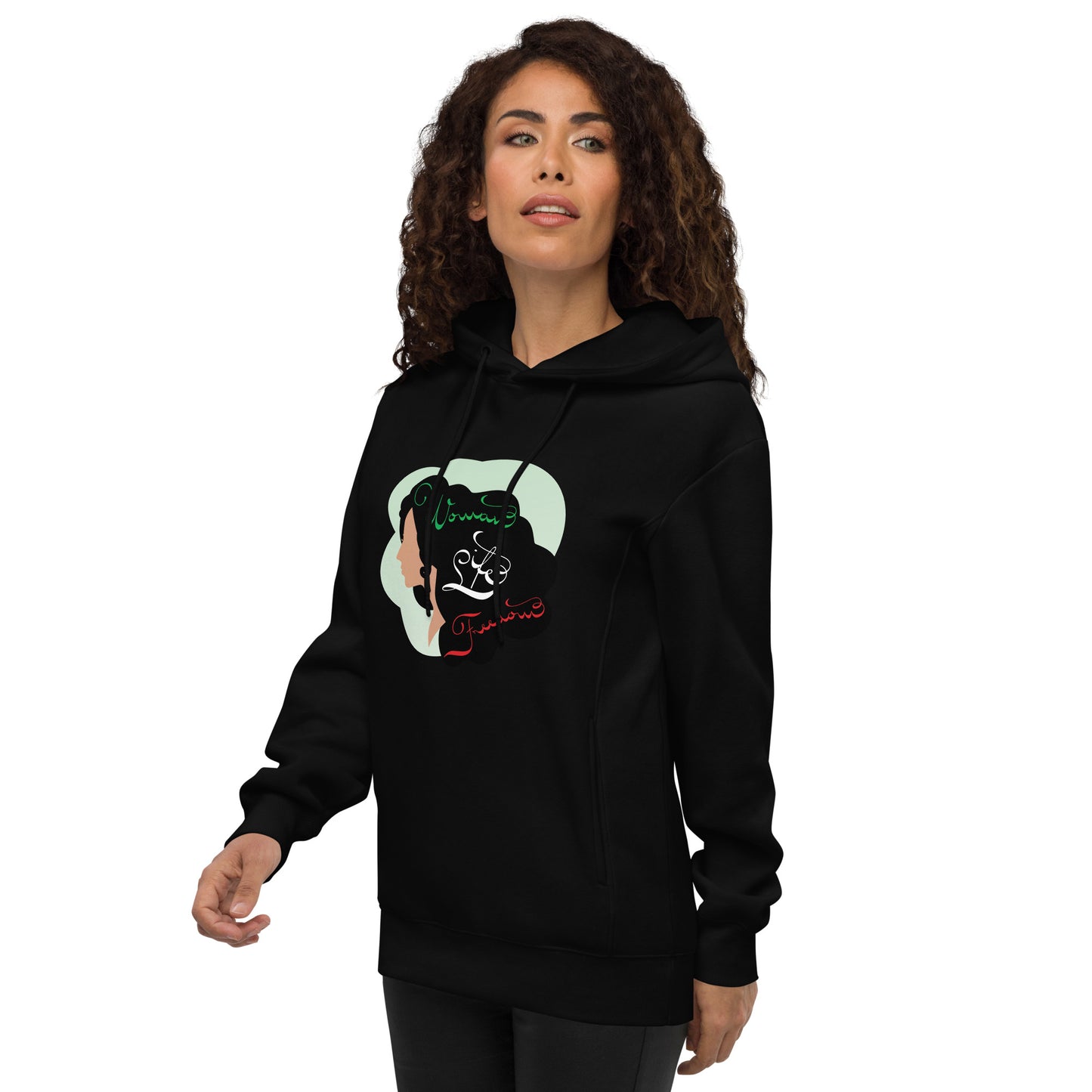 WOMAN LIFE FREEDOM II | Unisex Slim Fit Hoodie