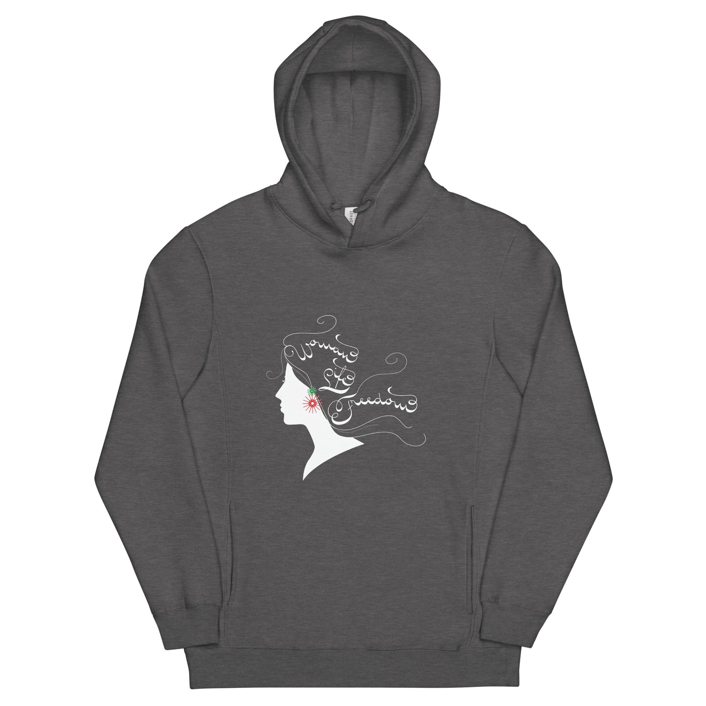 WOMAN LIFE FREEDOM | Unisex Slim Fit hoodie