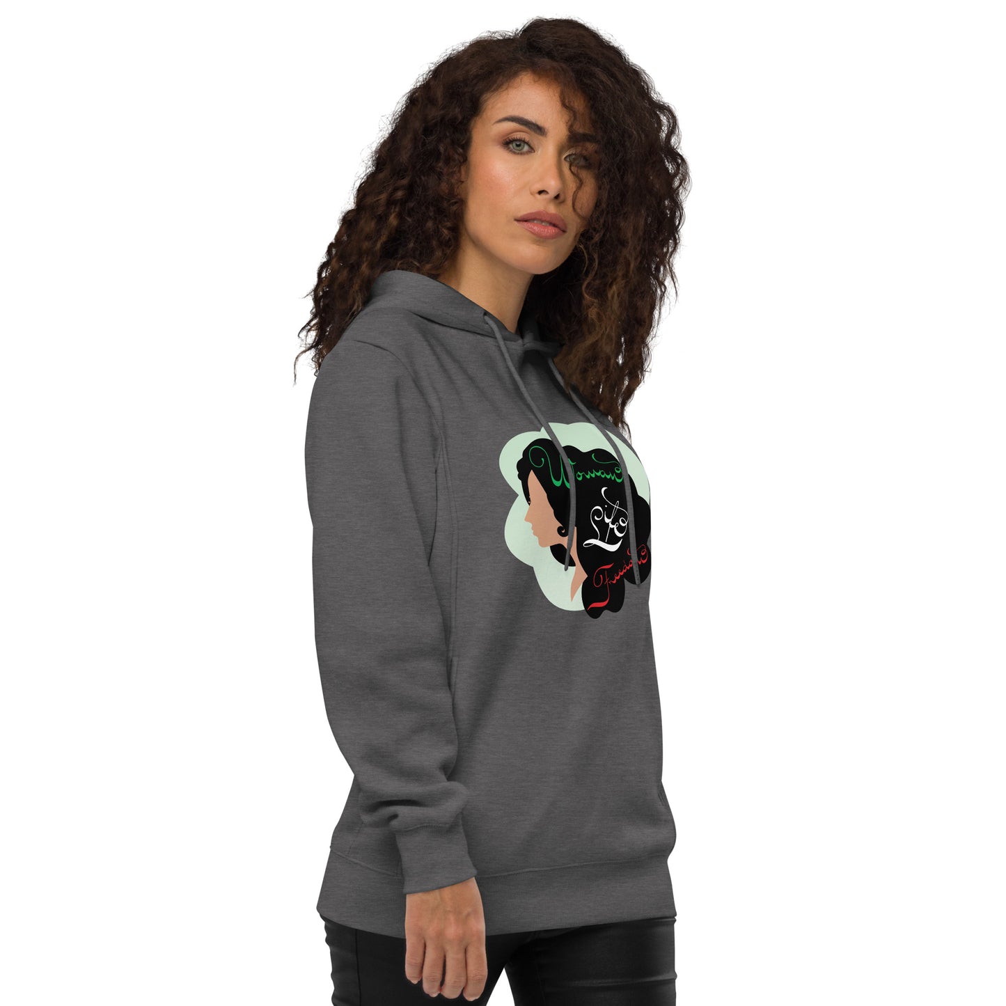 WOMAN LIFE FREEDOM II | Unisex Slim Fit Hoodie