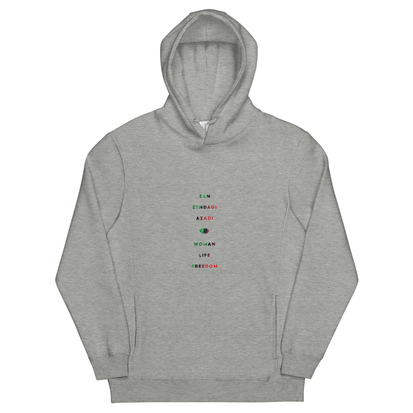 ZAN ZENDAGI AZADI | Unisex Slim Fit Hoodie