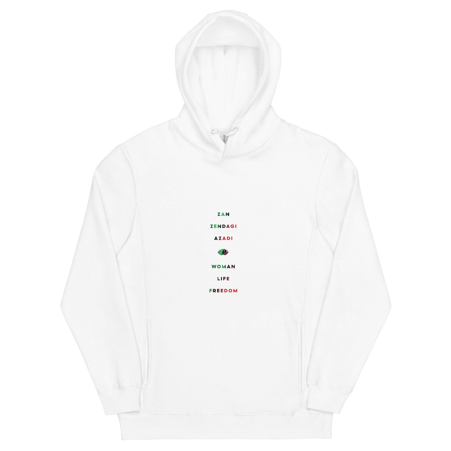 ZAN ZENDAGI AZADI | Unisex Slim Fit Hoodie