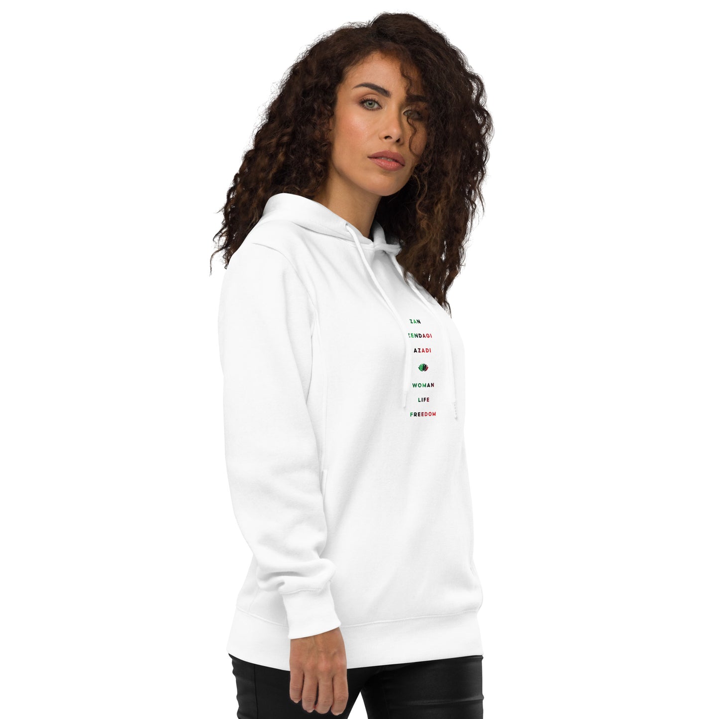 ZAN ZENDAGI AZADI | Unisex Slim Fit Hoodie