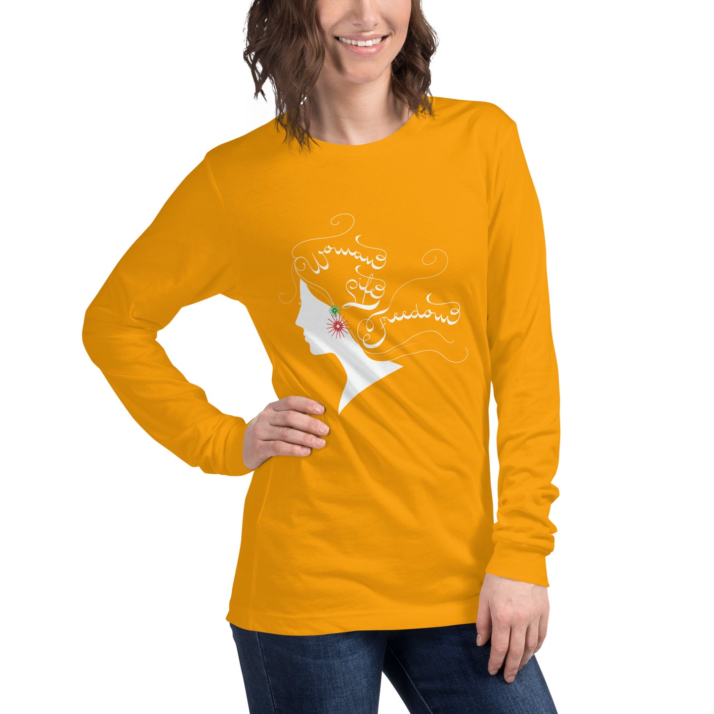 WOMAN LIFE FREEDOM | Unisex Long Sleeve Tee