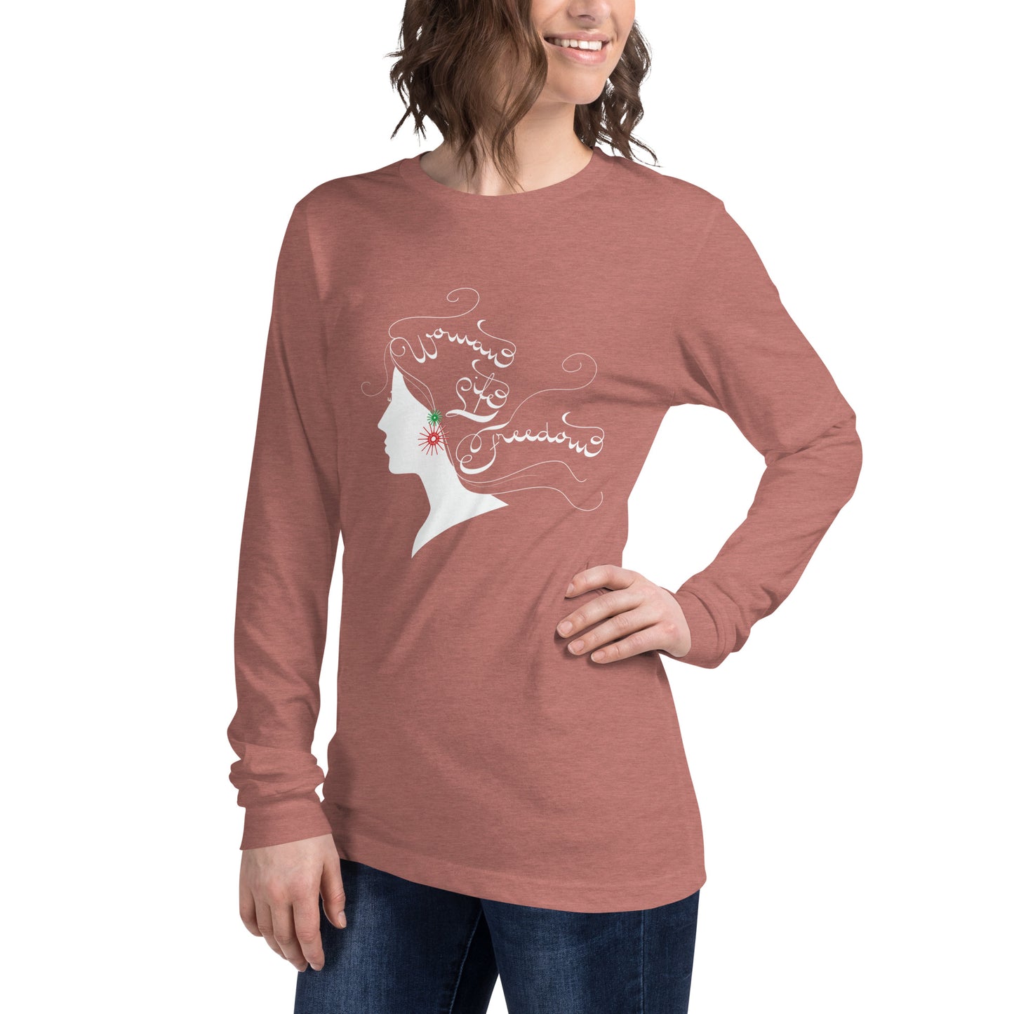 WOMAN LIFE FREEDOM | Unisex Long Sleeve Tee