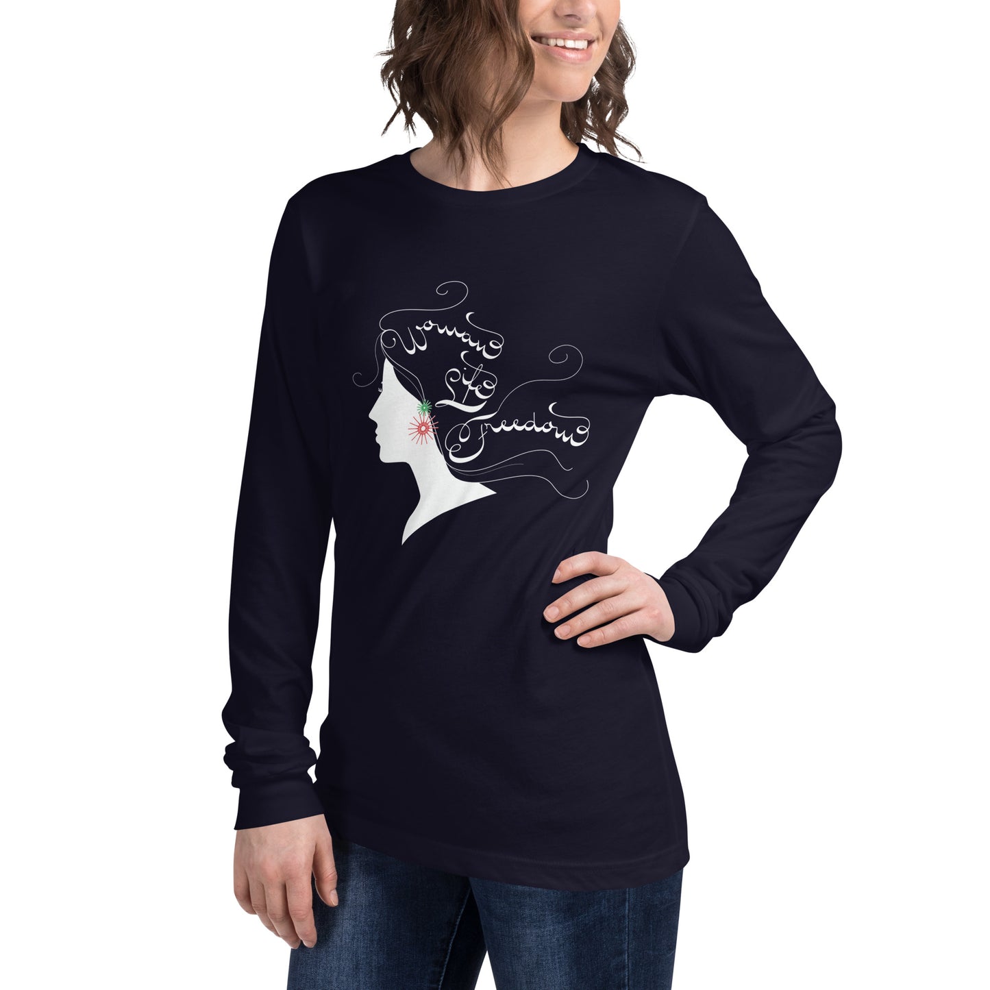 WOMAN LIFE FREEDOM | Unisex Long Sleeve Tee