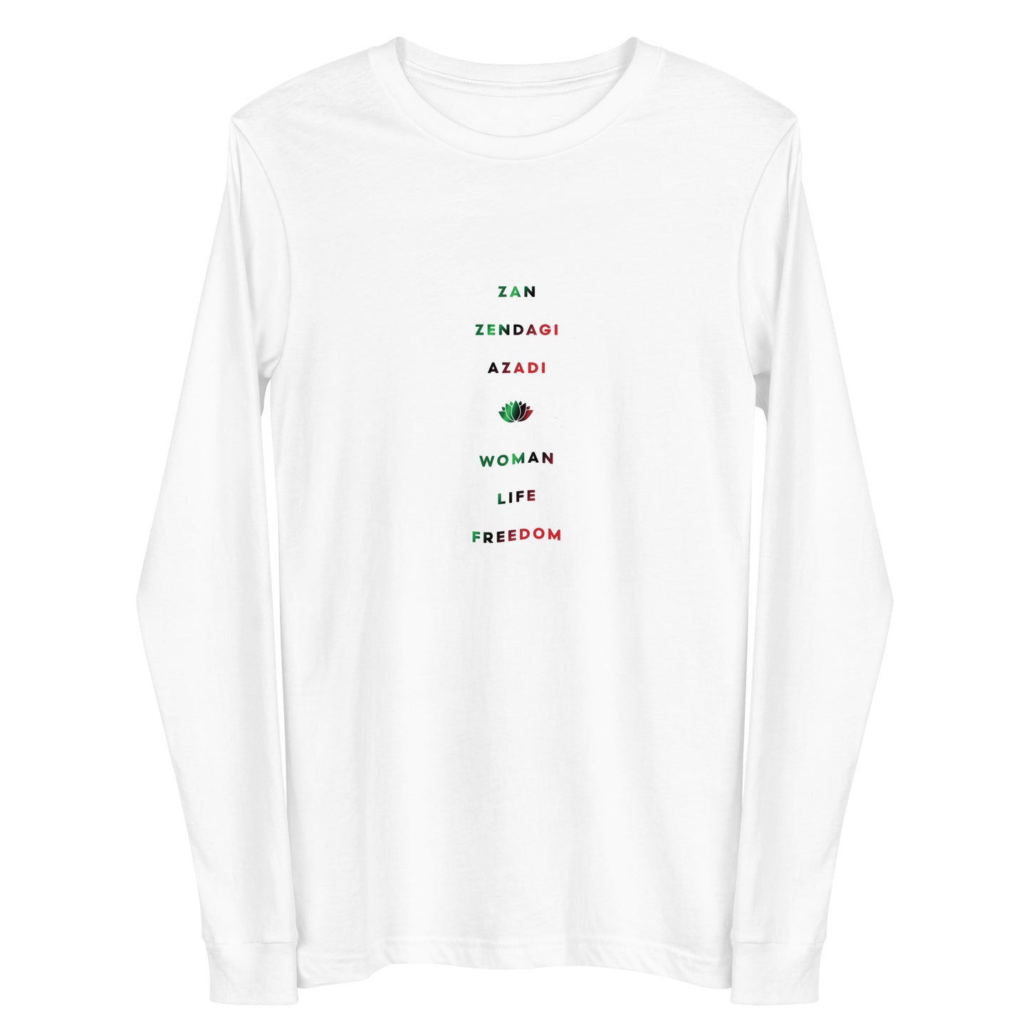 ZAN ZENDAGI AZADI | Unisex Long Sleeve Tee